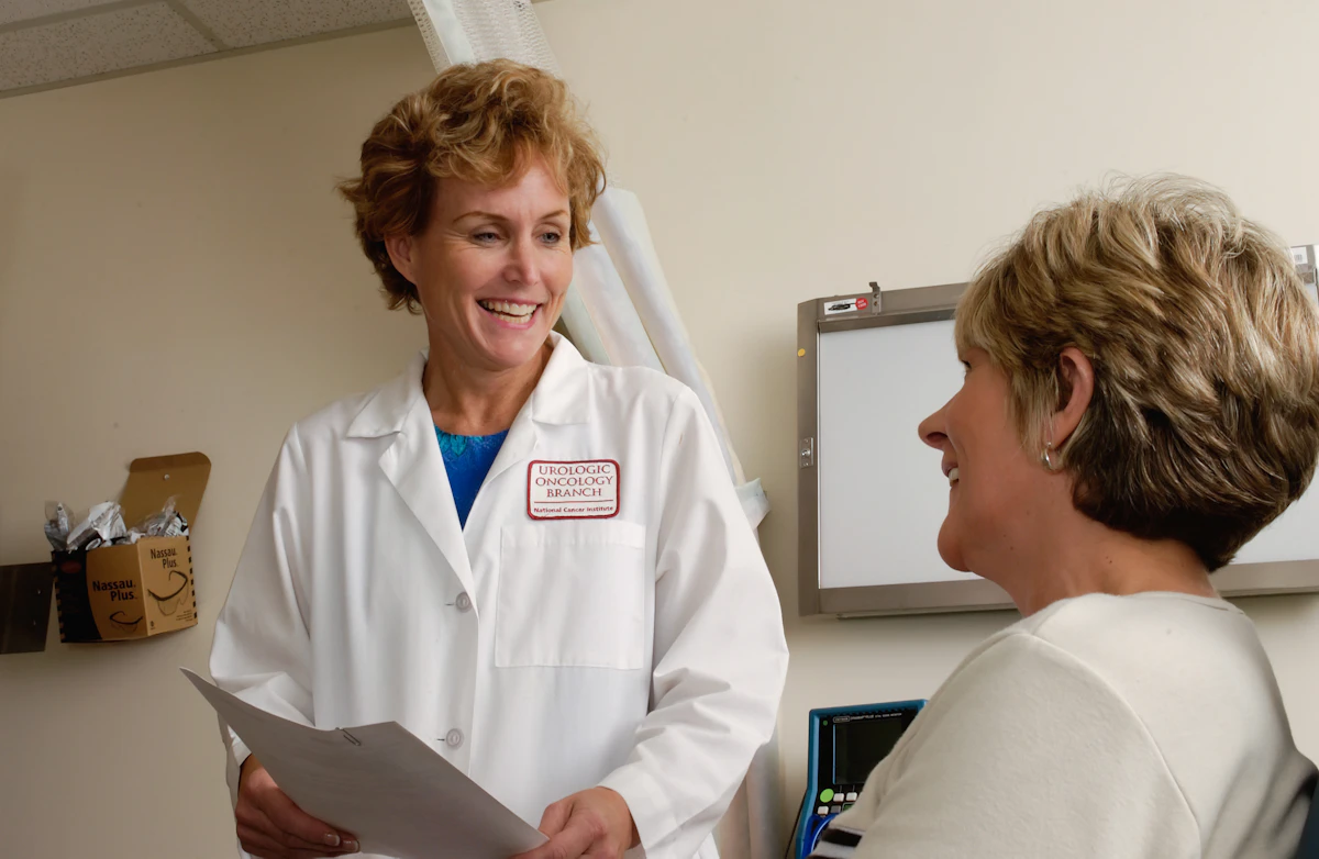 Healthcare staffing team collaborating in a modern hospital setting
